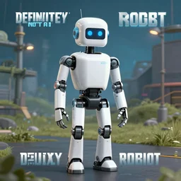definitely not a robot