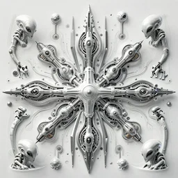 symmetry!! alien landscape of high tech alien machinery in the style of doom, alien bodies everywhere, intricate, elegant, highly detailed, digital painting, artstation, concept art, smooth, sharp focus, illustration, art by artgerm and greg rutkowski and alphonse mucha, 8 k