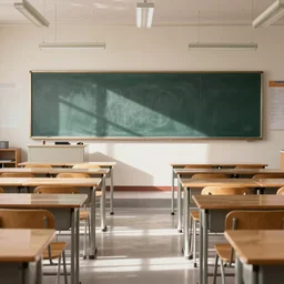 a photograph of the perfect art classroom