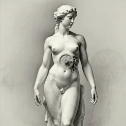 pencil drawing sketch, realistic photography, cinematic body statue of beautiful perfect androgynous body, minimalism, female photography, mechanical superstructure inside, sacred geometry, 8 k, cinematic light, sculpture of carving marble, classical painting, art by troentemuller, chinese surrealism art, chinese drawing