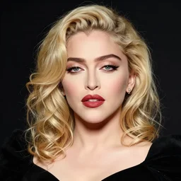 award winning portrait of madonna, photo by anoush abrar