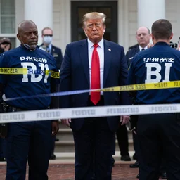 FBI raiding donald trump, photojournalism, criminal