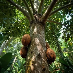 of the coco tree ( of the coco tree ),, silly, highly detailed vfx, cinematic, volumetric lighting,