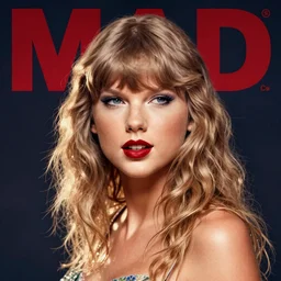 mad magazine cover photo portrait caricature taylor swift