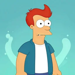 fry from futurama, being a great, loveable guy, whimsical, disney splash art, art by artgerm, intricately detailed, highly detailed, trending on artstation, 4 k, wallpaper - 1 0 2 4