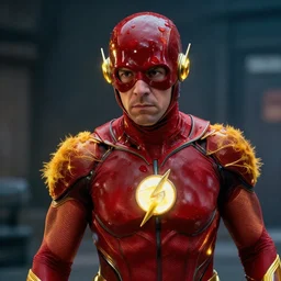 tig notaro as the flash, photo, detailed, 4 k
