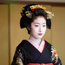 Portrait Photograph of a Japanese Geisha Revolog SnoVlox