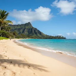 hawaiian beach background, 8 k photography