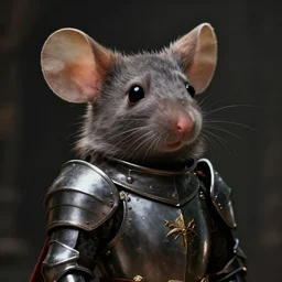 portrait, cute mouse as a knight, dramatic lighting, cinematic, establishing shot, extremly high detail, foto realistic, cinematic lighting, post processed, concept art, artstation, matte painting, style by eddie mendoza, raphael lacoste, alex ross