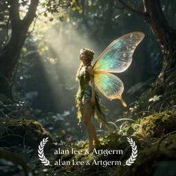 a faerie by alan lee and artgerm