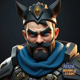 portrait 🐺 with hexa armor, octane render, detailed, brawl stars, unreal engine 5, cinema 4 d cinematic, artstation, greg rutkowski, clash of clan, clash royal