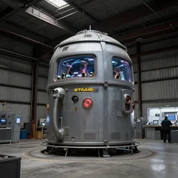 stargate in warehouse