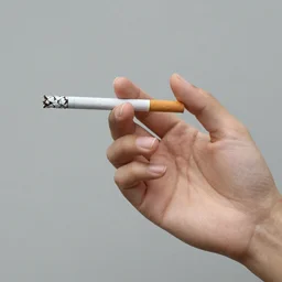 a girl's hand holding a cigarette, the correct structure of the structure of the hands, photograph, hyperrealistic, 8k