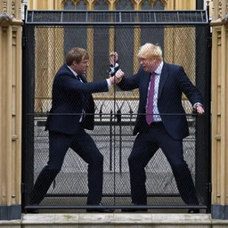 boris johnson cage fight in parliament