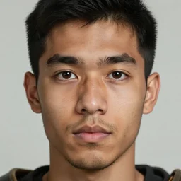a light brown - skinned young man with short black hair, big brown eyes, big nose, prominent cheekbones, small mouth and stubble beard as a dnd knight, closeup portrait by gaston bussiere, j. c. leyendecker, craig mullins, symmetry!!, realistic face