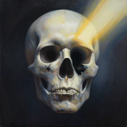 portrait of the soul leaving the body of a black hole singularity, painting by kupka and mc escher, sharp focus, very detailed, maximalism, ambient occlusion, volumetric light, sun beam, hyper realism, futuristic and psychedelic shading, cinematic composition