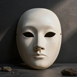 a ceremonial aphex twin mask