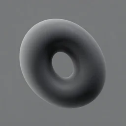 a low detail 3D render of an abstract shape