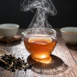 boiling tea