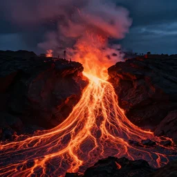 a symphony of lava and pop music