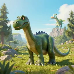 The Good Dinosaur still landscape photo realistic 85mm
