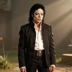 mr. beans as michael jackson. movie still, cinematic lighting.