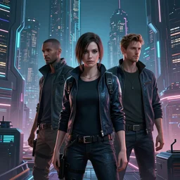 a cyberpunk city in a utopian future, alex gray and greg rutko