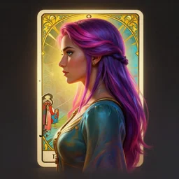 side - profile painted portrait, imogen poots paladin, backlit, key lighting, tarot, smooth, gaudy colors, unreal engine render, art nouveau, maya render, octane render aesthetic, overlord, dota matte painting concept art, official fanart behance hd artstation by james gilleard, jesper ejsing, lois van baarle, ilya kuvshinov