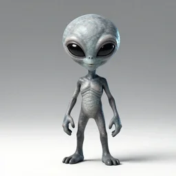 A grey alien