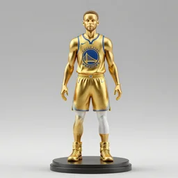 stephen curry gold statue