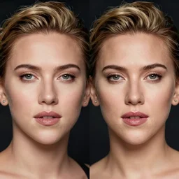 photograph of scarlett johansson taken by david lazar, highly detailed and symmetrical face, 8 k