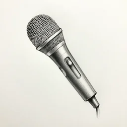 microphone sketch