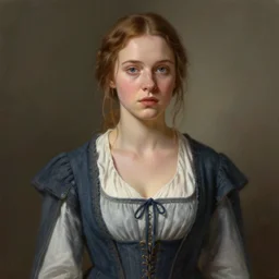 eleanor tomlinson posing peasantry clothing, wistful bosom, highly detailed, digital painting, artstation, smooth, sharp focus, illustration