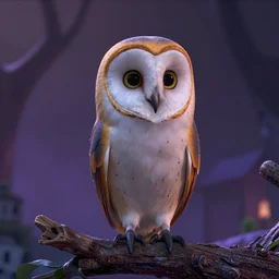 Barn owl in The Nightmare Before Christmas (1993)