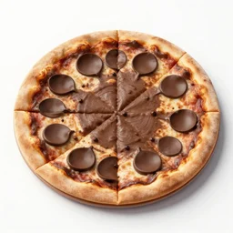 chocolate flavoured pizza