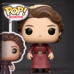 a funko pop of elenore roosevelt, artstation, deviantart, hd screenshot