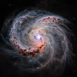 space nebula taken photographed by James Webb telescope