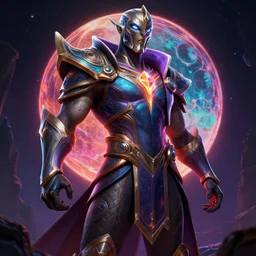 league of legends in the style of michael whelan and gustave dore. hyperdetailed photorealism, 1 0 8 megapixels, fully clothed, lunar themed attire, amazing depth, glowing rich colors, powerful imagery, psychedelic overtones, 3 d finalrender, 3 d shading, cinematic lighting, artstation concept art