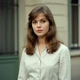 young French actress from 1970s