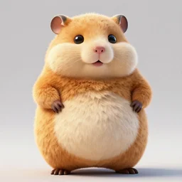 obese fat belly fatty anthropomorphic furry hamster mascot costume, 8 k, hd, octane render