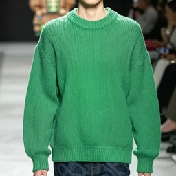malachite sweater, fashion catwalk, fashion photography, f / 8, 1 0 0 mm