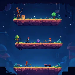 3 d platformer game, inspiration, digital art, unreal engine 5, 4 k