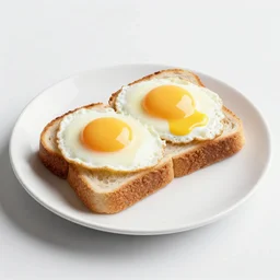 an amazing plate with bread, beacon and eggs, 8k.