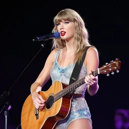 Taylor Swift in the style of the LoFi Beats girl