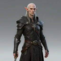 ( ( ( ( ( hyperrealist dnd drow class portrait. ) ) ) ) ) by michael moorcock, fantasy, photorealistic, octane render, unreal engine, dynamic lighting, bet face, handsome drow, beautiful, perfect factions, perfect drow, trending on artstation, poster, volumetric lighting, very detailed faces, 4 k, award winning