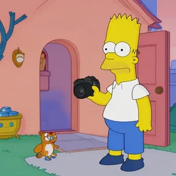 real life home simpson, dslr