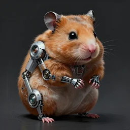 cyborg hamster, cyberpunk horror, elegant intricate digital painting artstation concept art by mark brooks and brad kunkle extreme detailed