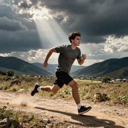 running comic very funny