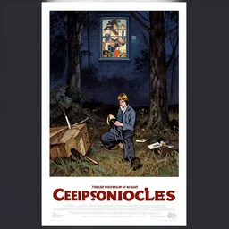 chronicles to keep you up at night, movie poster, artwork by Norman Rockwell
