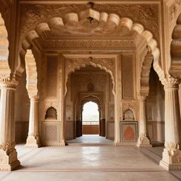 interior of an indian castle, ornate, decorated, octane render, trending on artstation, cgsociety